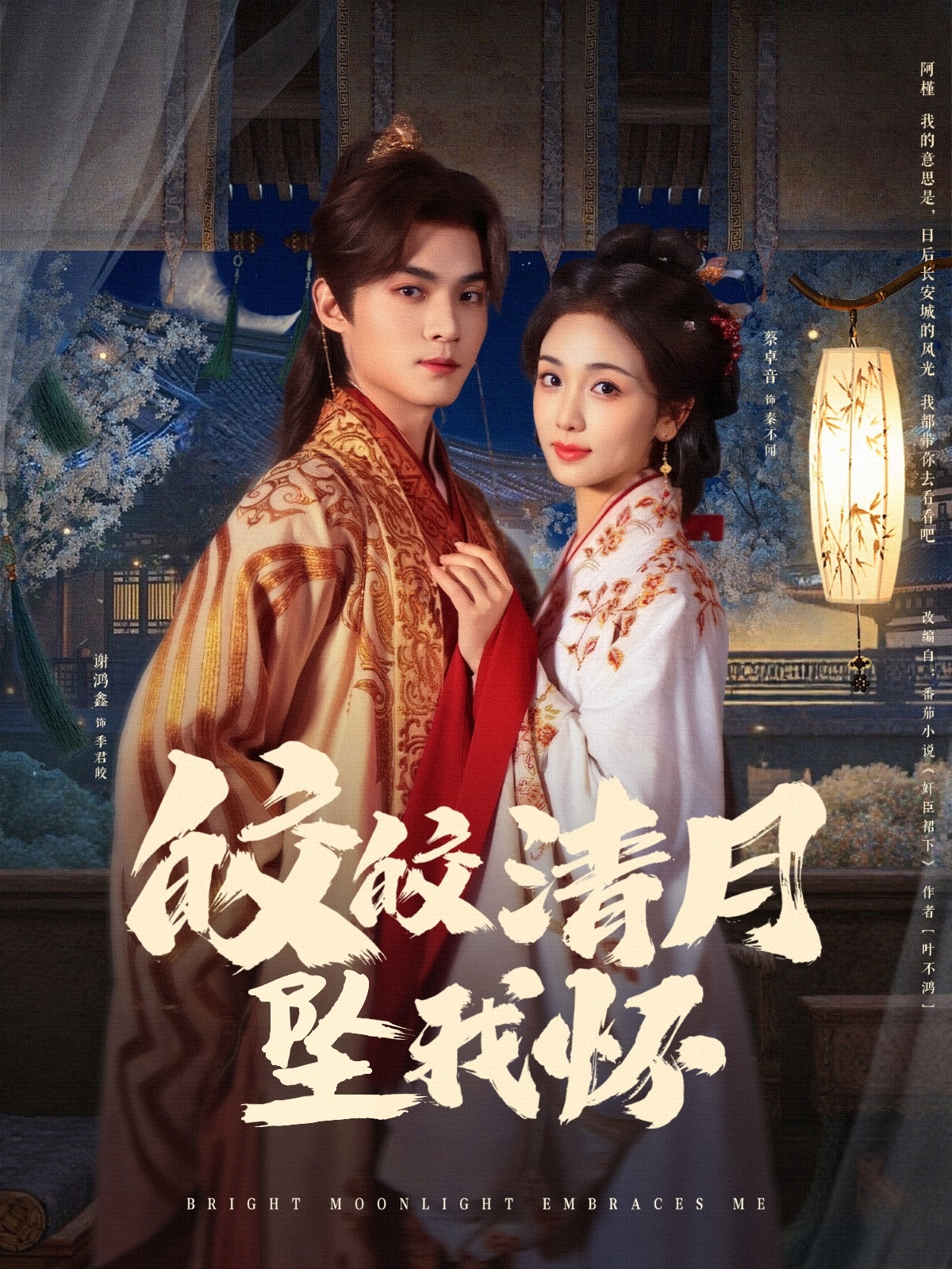 皎皎清月坠我怀