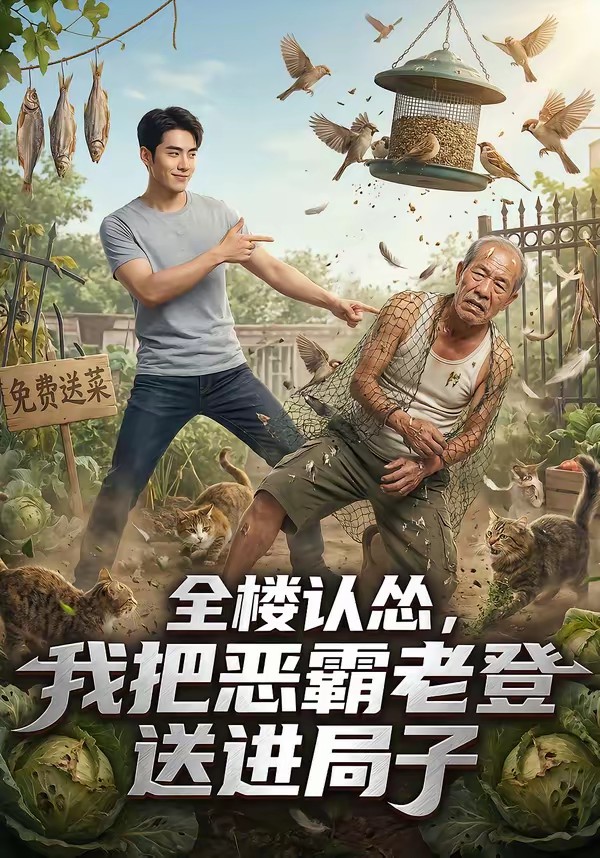 全楼认怂，我把恶霸老登送进局子